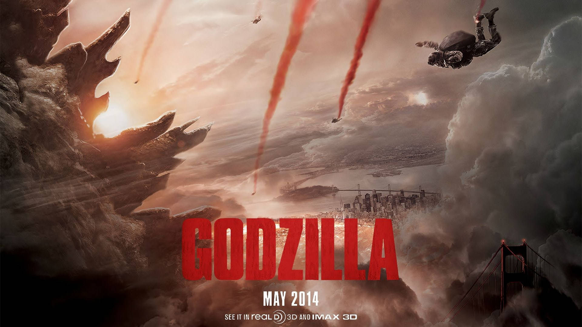Godzilla 4k Screening Background