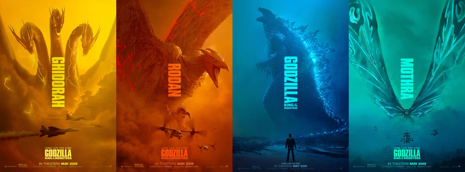 Godzilla Poster Collection Background