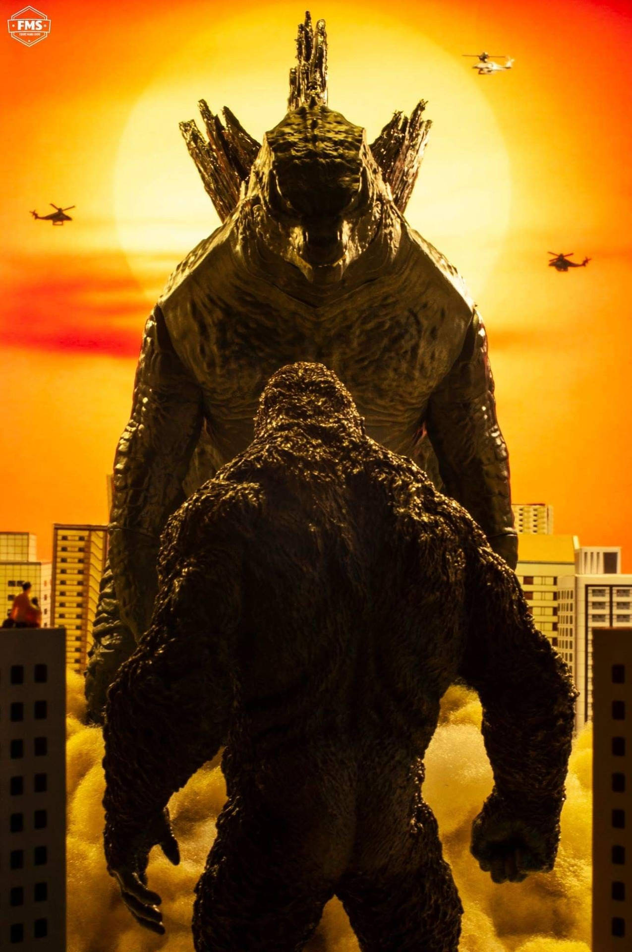 Godzilla Vs King Kong - Godzilla Vs King Kong - Godzilla Vs King Kong Background