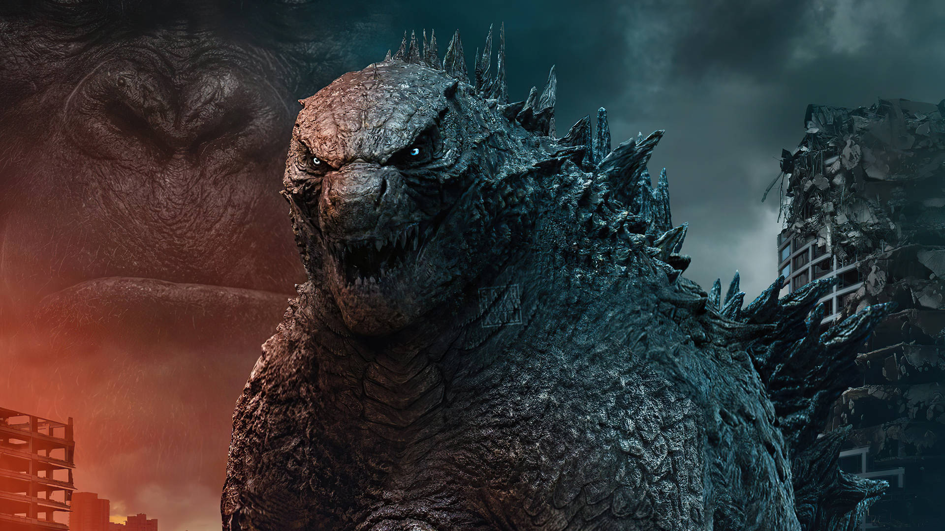 Godzilla Vs King Kong - Hd Wallpaper Background