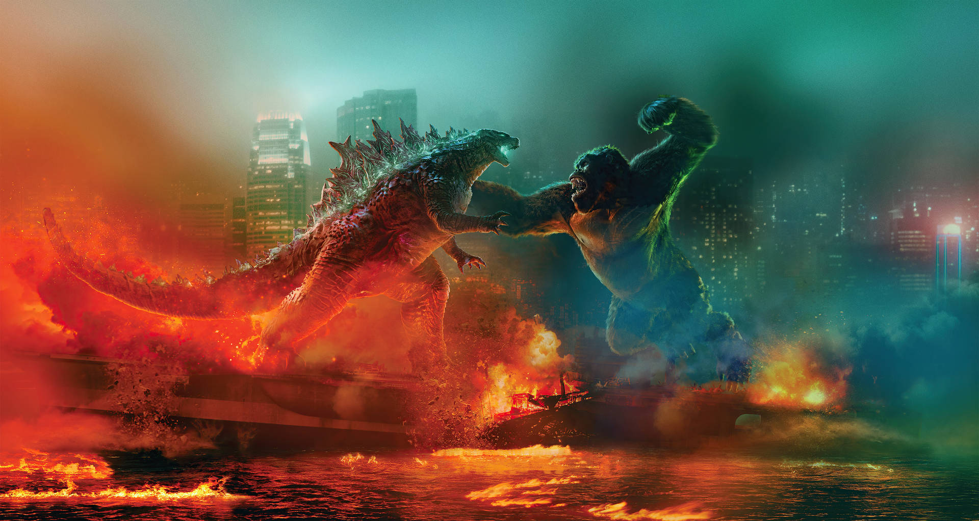 Godzilla Vs King Kong Hd Wallpaper Background