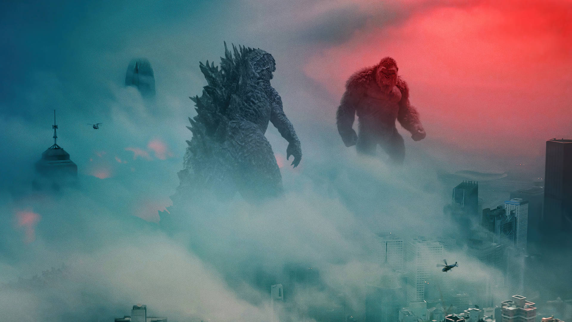 Godzilla Vs King Kong Hd Wallpaper Background