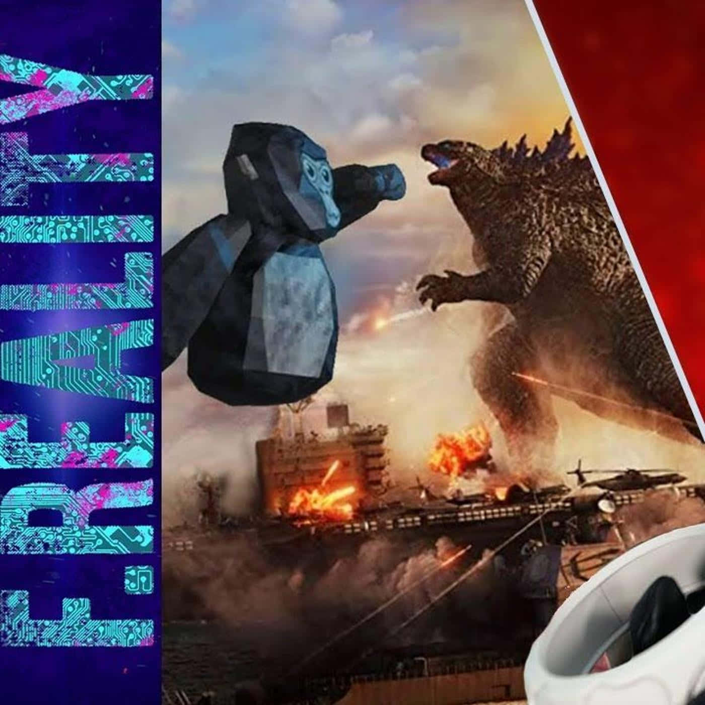 Godzilla Vs King Kong - Ps4 - Ps4 - Ps4 - Ps Background