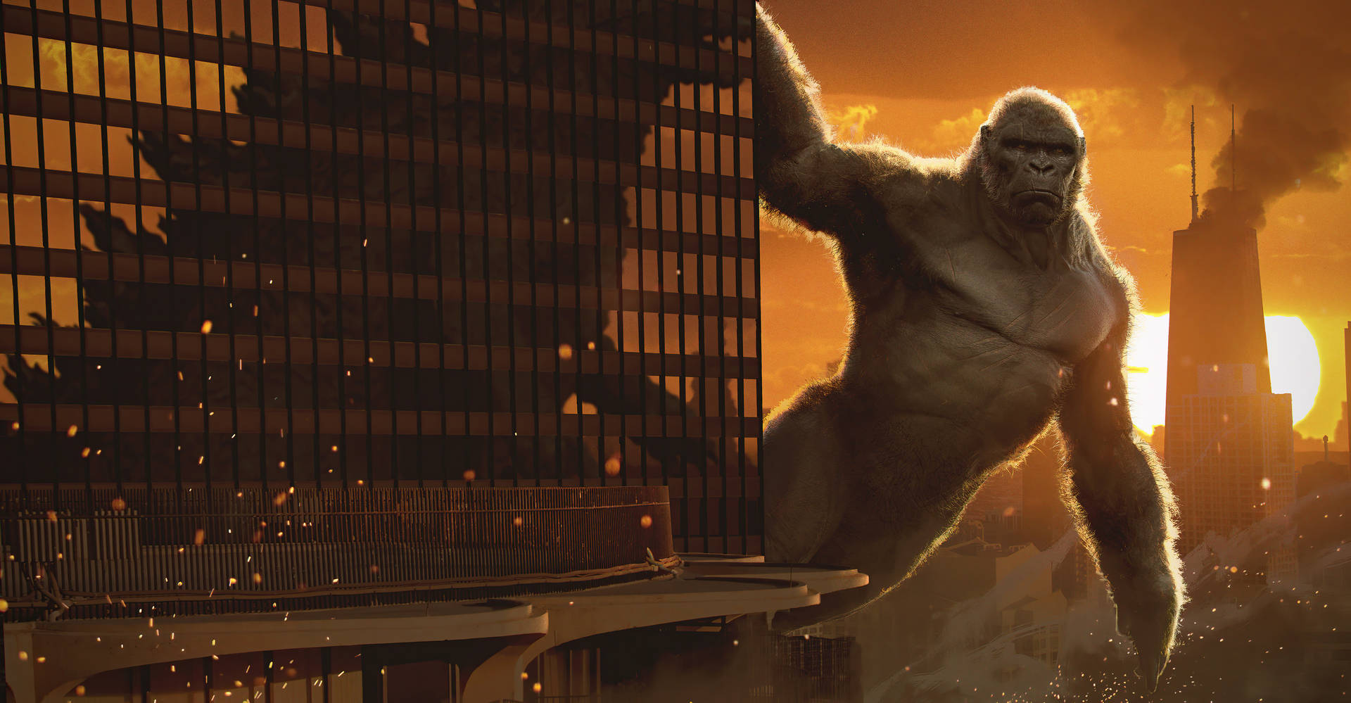 Godzilla Vs King Kong - Wallpaper Background