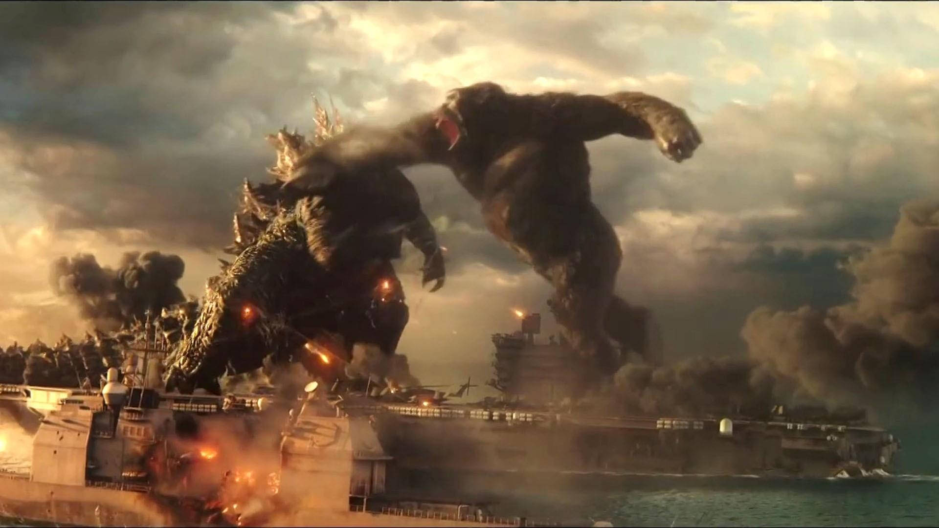 Godzilla Vs Kong: Giant Monsters Fight For Supremacy Background