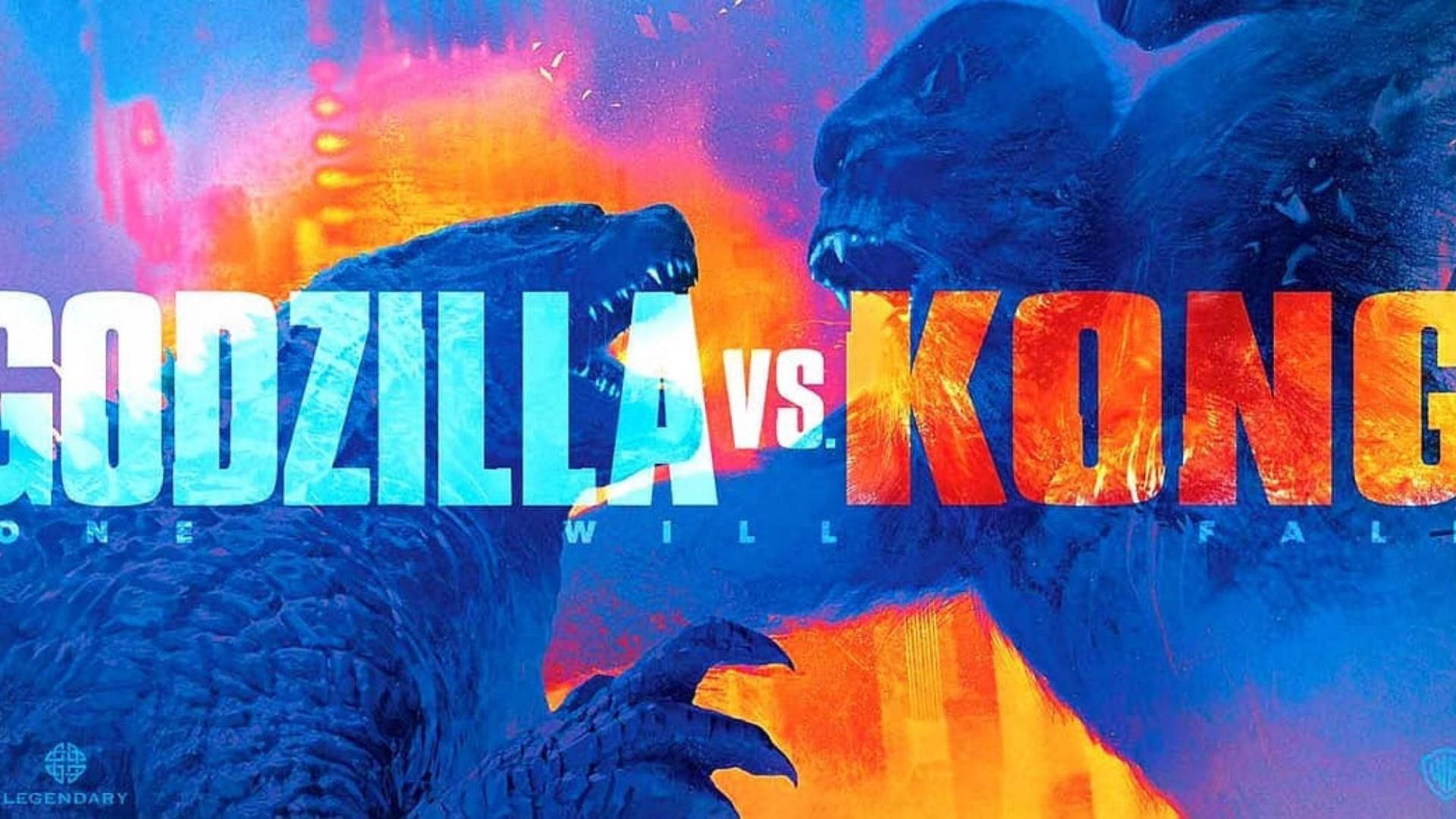 Godzilla Vs Kong - The Battle Of The Ages Background