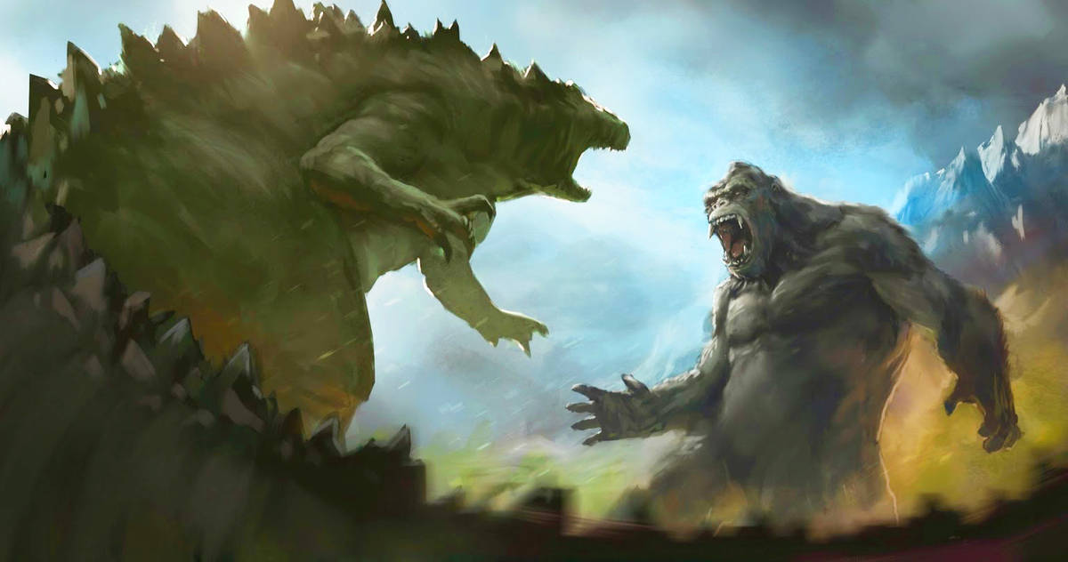 Godzilla Vs Kong: The Fight Of A Lifetime Background