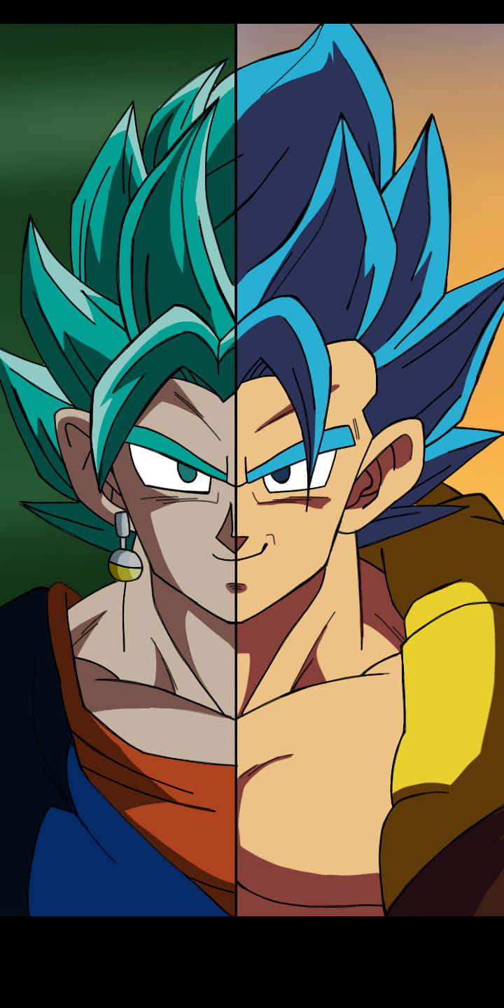 Gogeta And Vegito Comparison Background