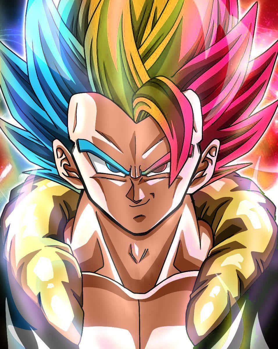 Gogeta And Vegito – Legendary Warriors Of The Anime Universe Background