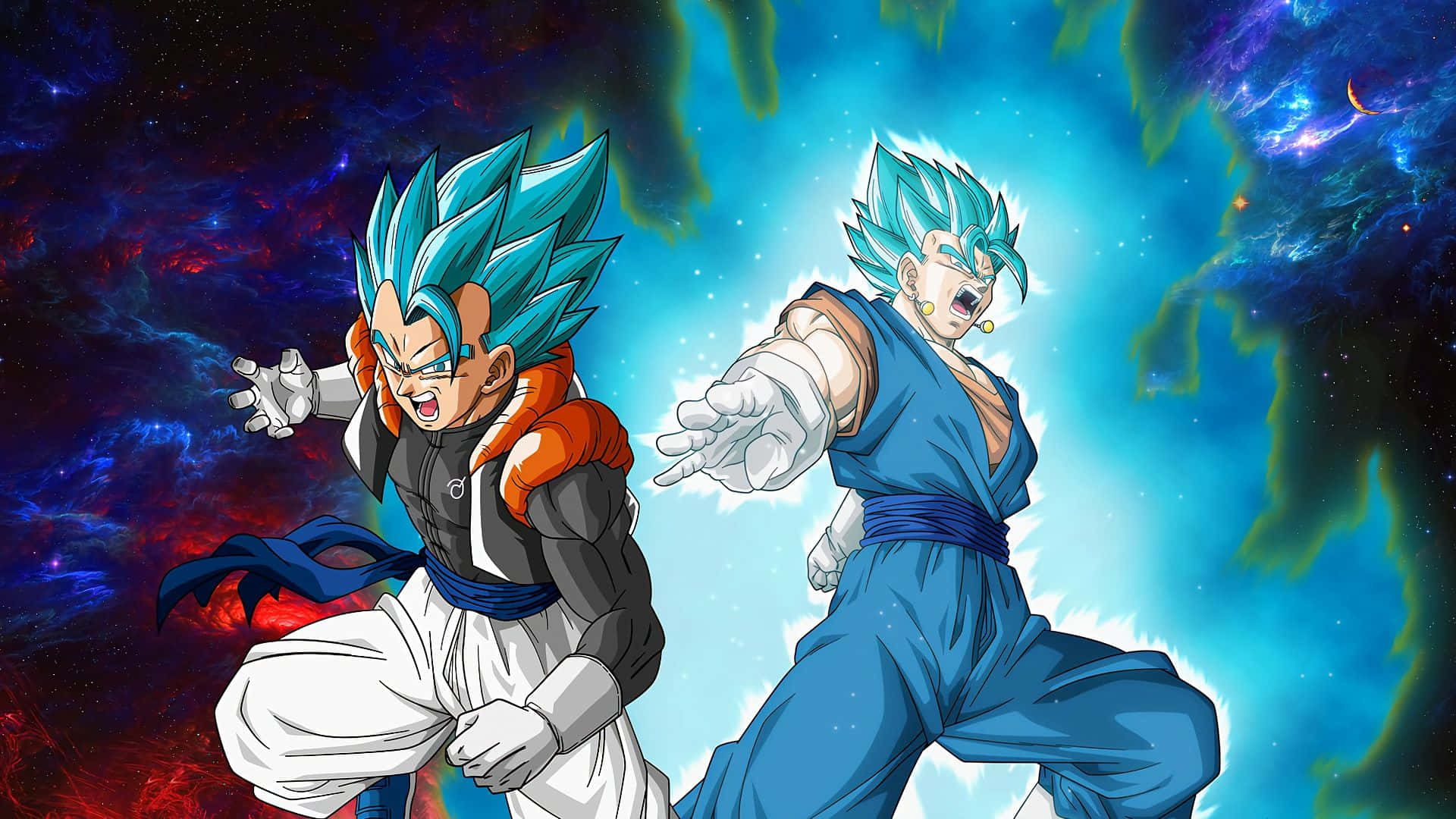 Gogeta And Vegito, The Super Saiyans Of Earth Background