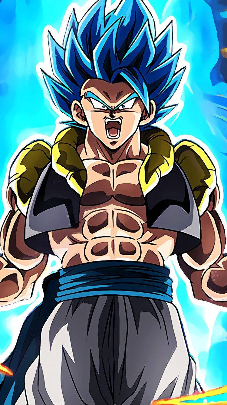 Gogeta Of Dragon Ball Super Broly Background