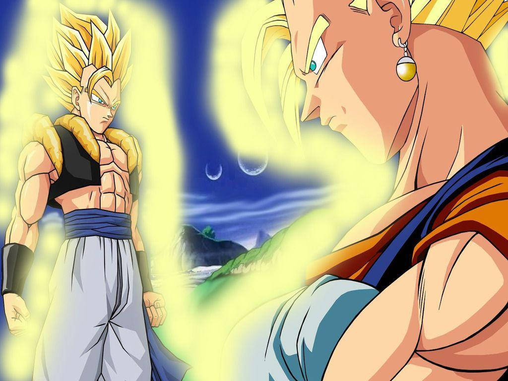 Gogeta Vs Vegito Background