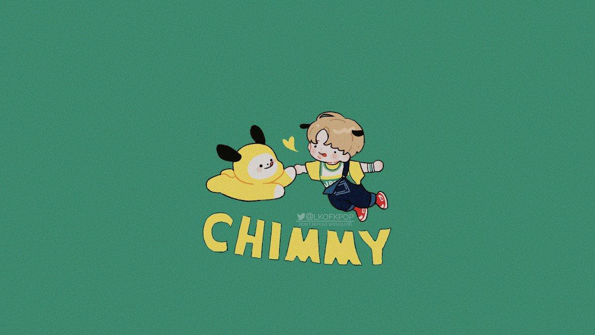 Gogo Jimin And Chimmy Bt21 Background