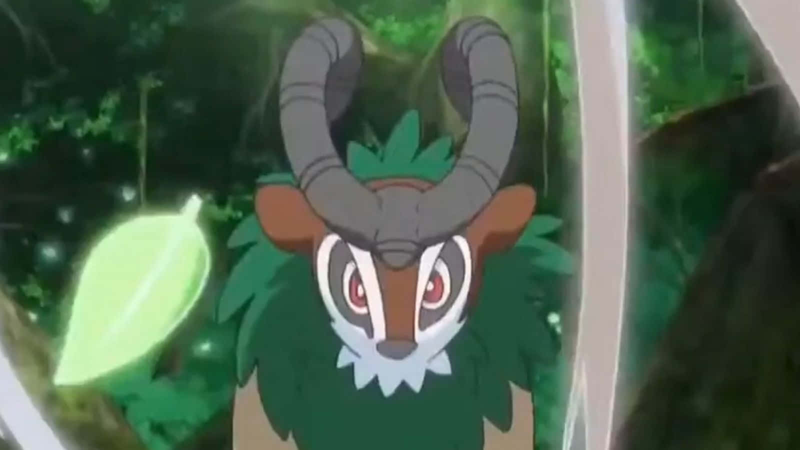 Gogoat In The Forest Background