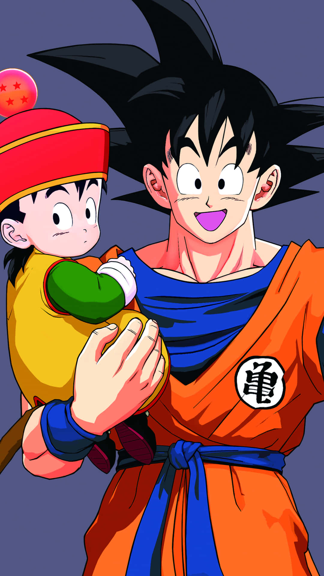 Gohan Iphone Happy Goku And Gohan Background