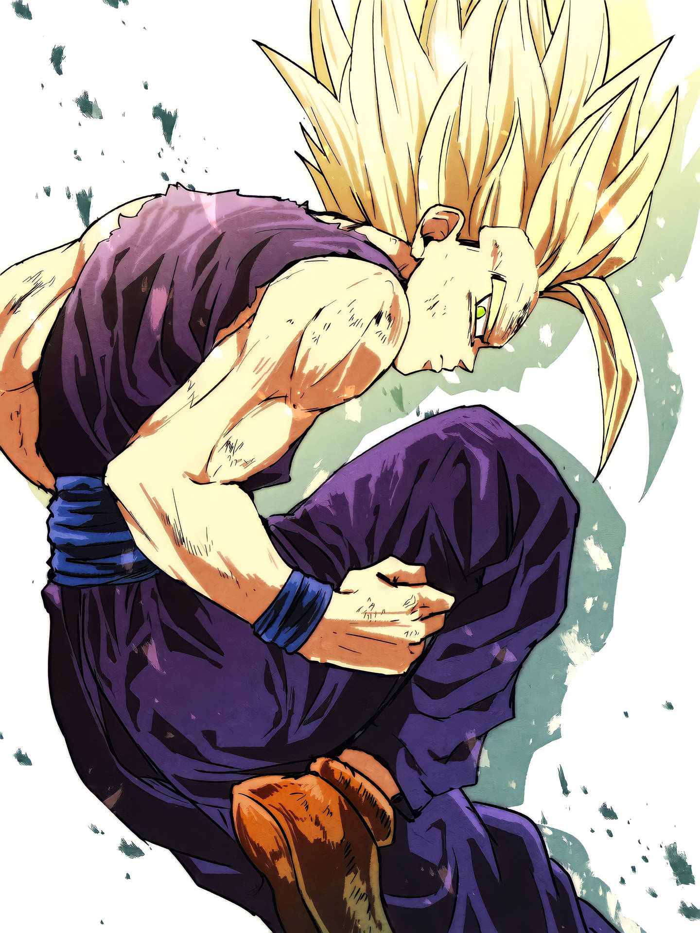 Gohan Super Saiyan 2 Flex Background