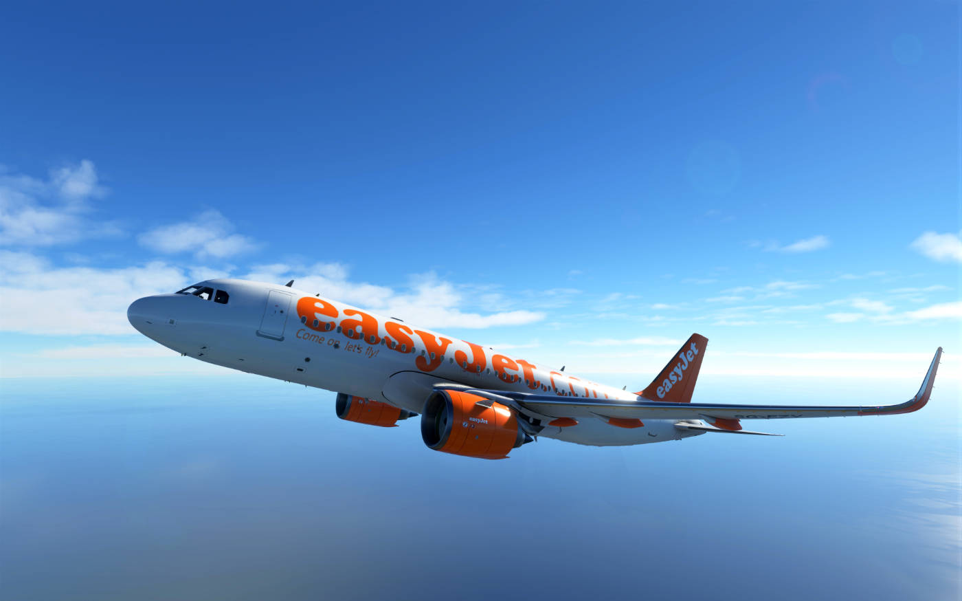 Going Up Easyjet Background