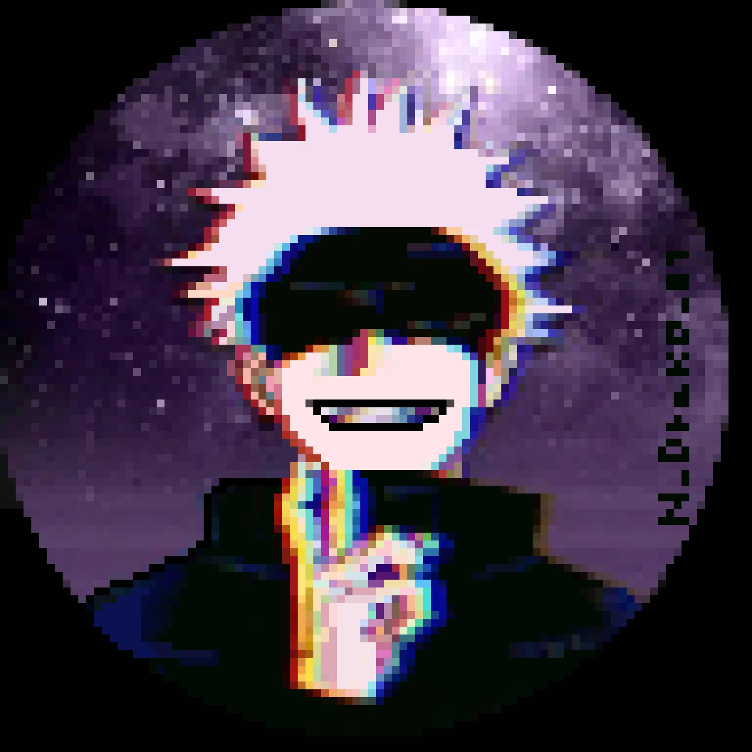 Gojo Pixel Art Pfp For Tiktok