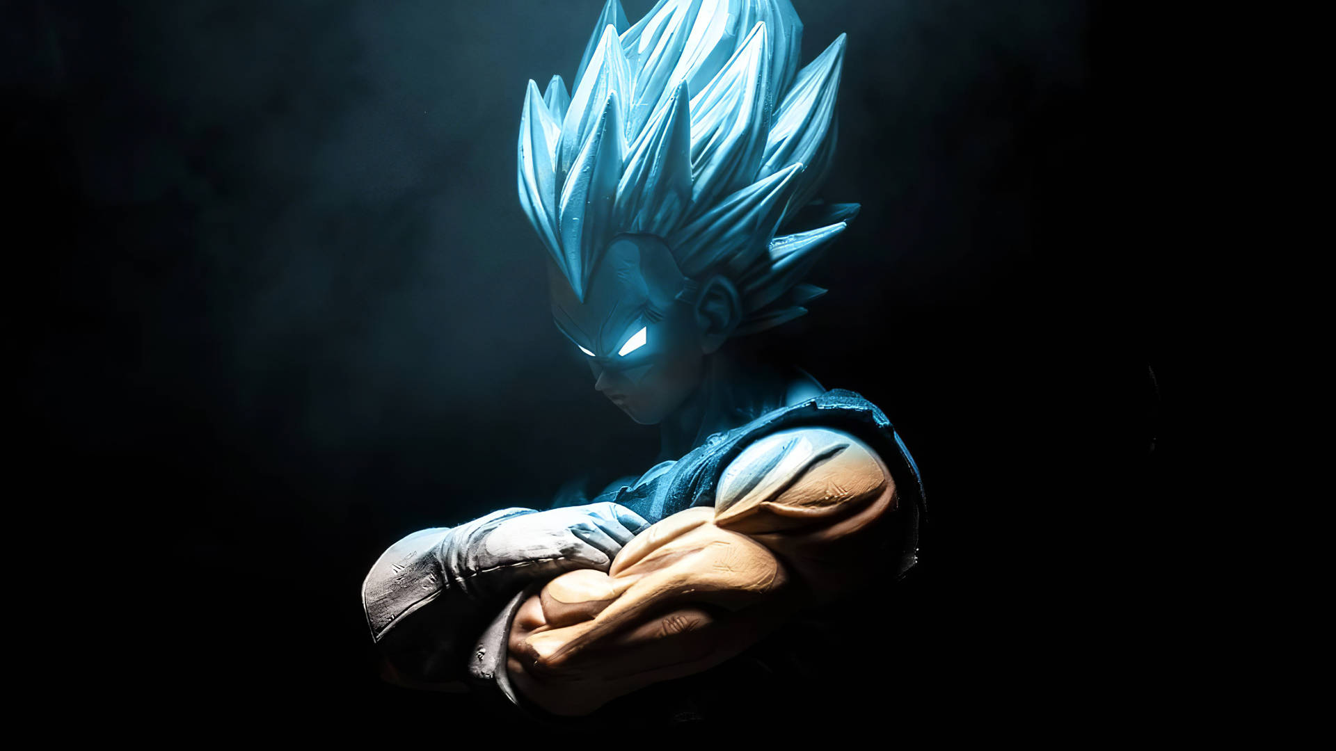 Goku 4k Ultra Hd Super Saiyan Blue Glowing Eyes Background