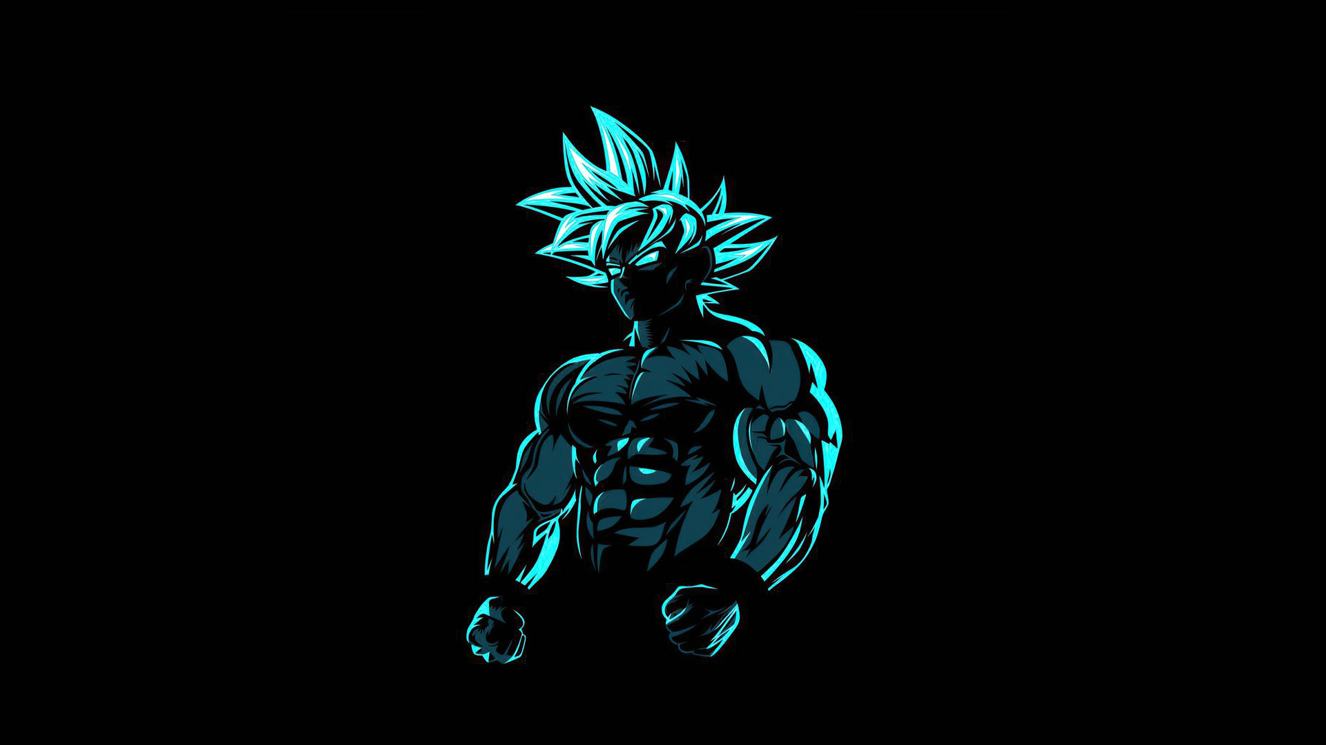 Goku 4k Ultra Hd Super Saiyan Blue Glowing