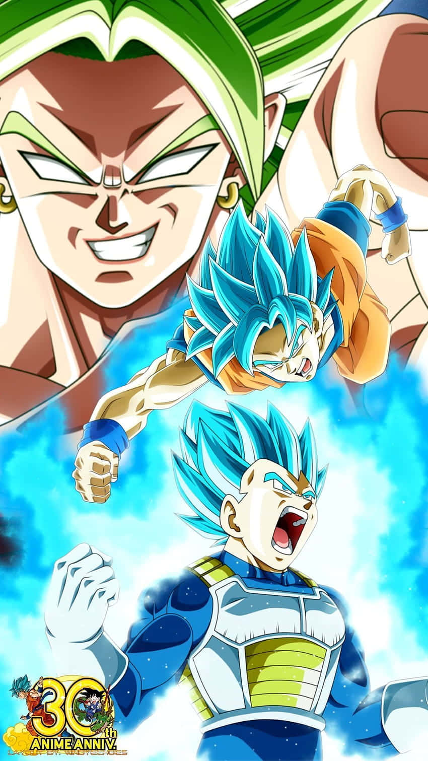 Goku And Vegeta Ready To Battle On Iphone