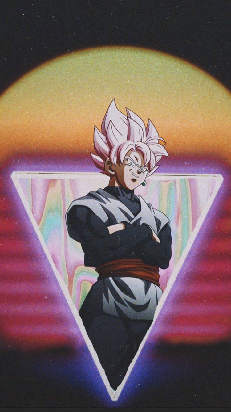 Goku Black Iphone Art Background