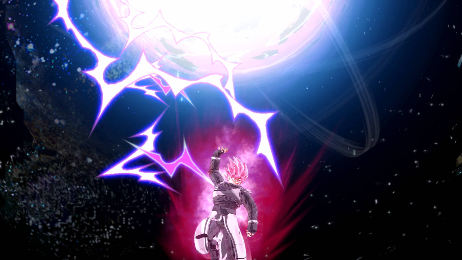 Goku Black Spirit Bomb Background