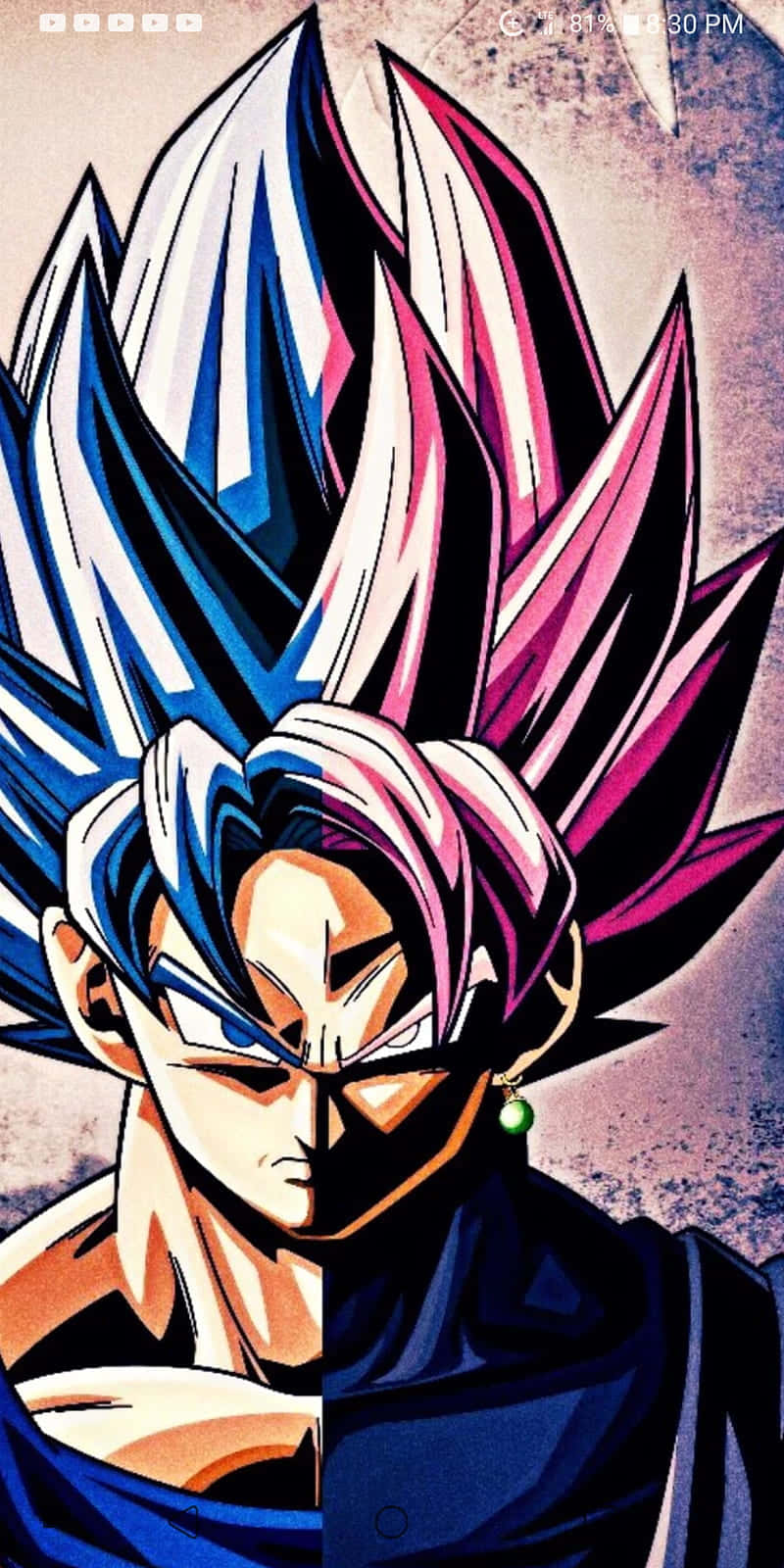 Goku Black Supreme, The Ultimate Power Background