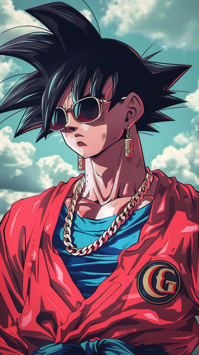 Goku Gucci Fusion Art
