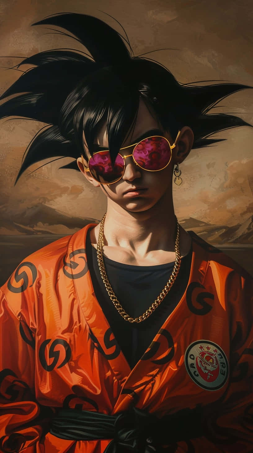 Goku Gucci Fusion Art