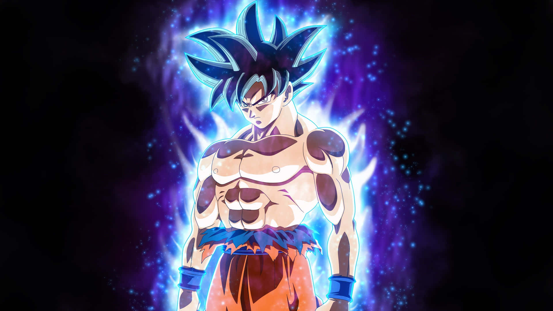 Goku Harnesses The Power Of Ultra Instinct Background