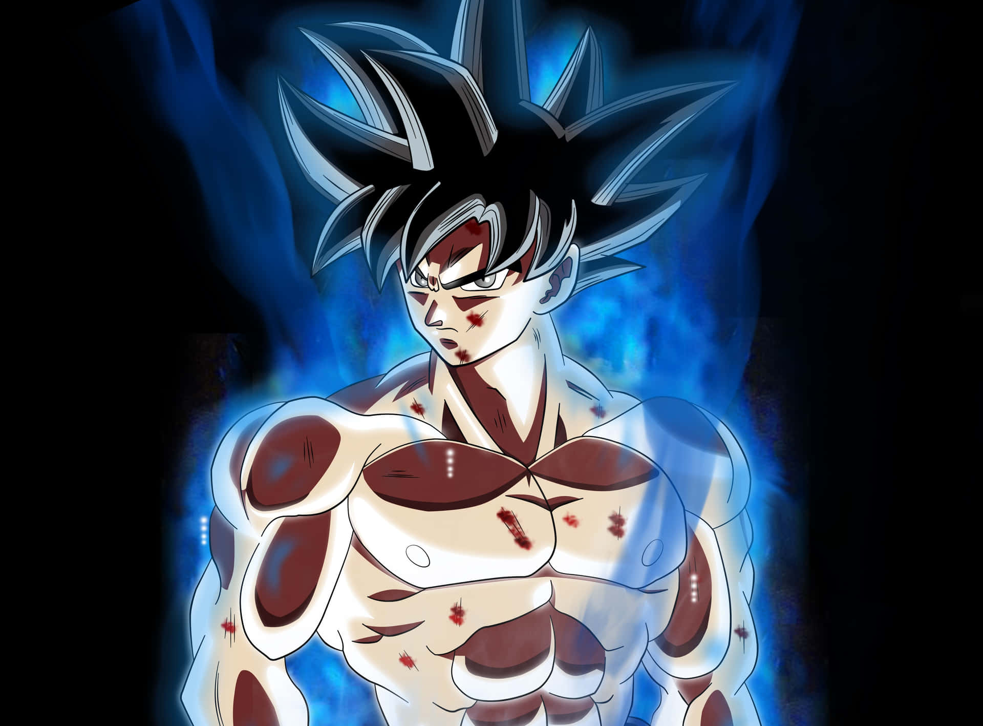 Goku Harnessing The Power Of Ultra Instinct Background