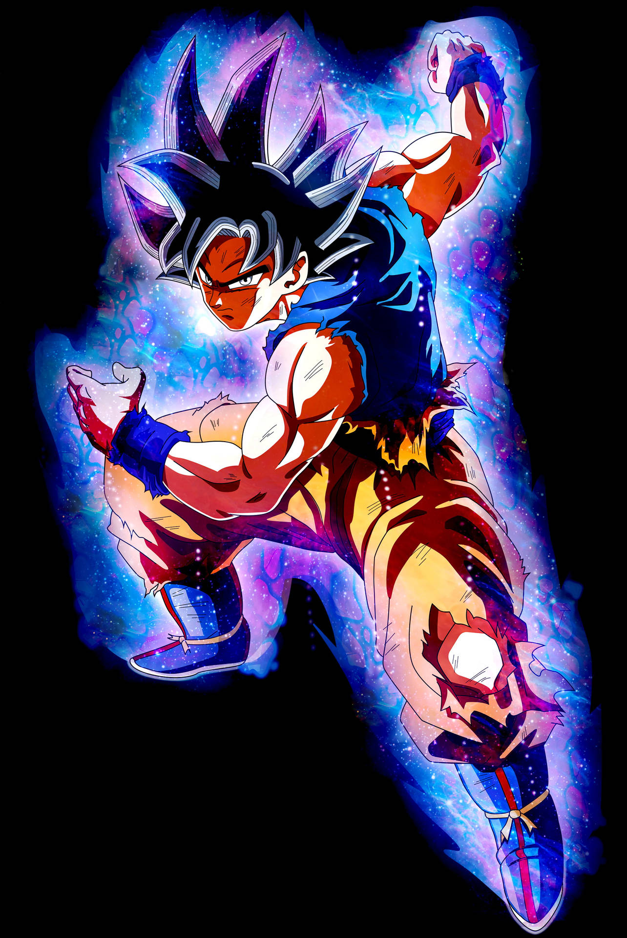 Goku In Normal Form Dbz 4k Background