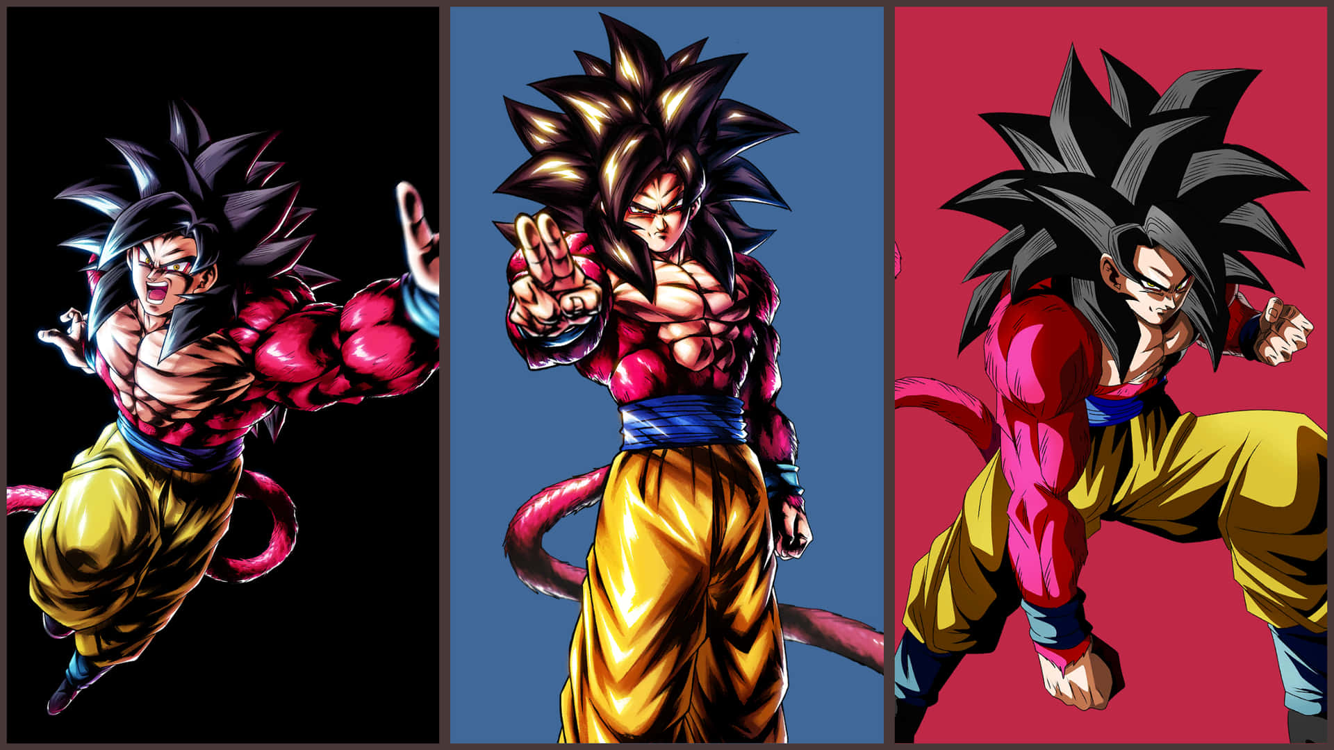 Goku In Super Saiyan 4 Form.