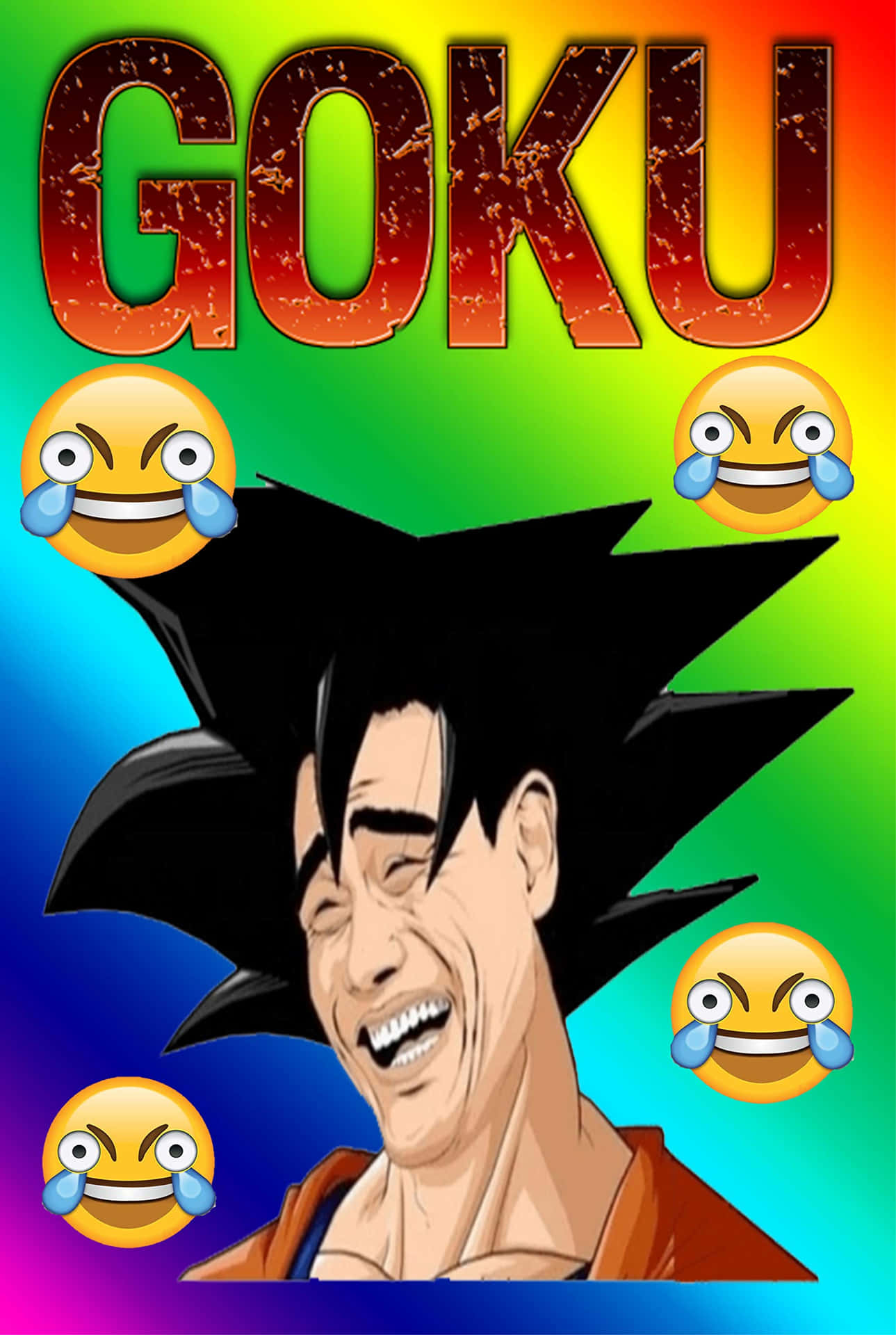 Goku Is Feeling Silly Background