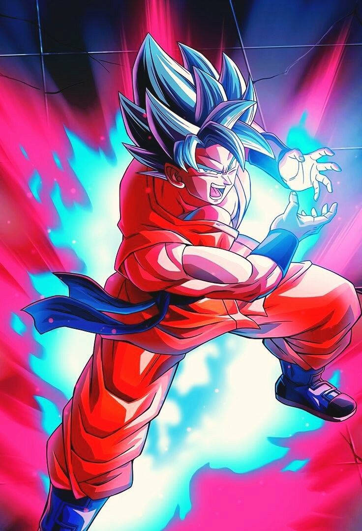 Goku Kaioken Form Background