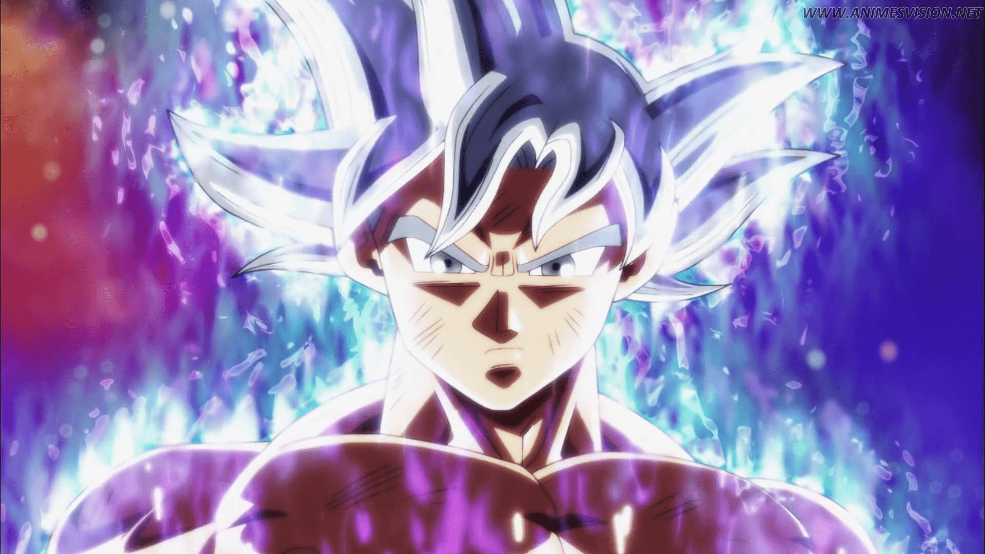 Goku Mastered Ultra Instinct Art Background