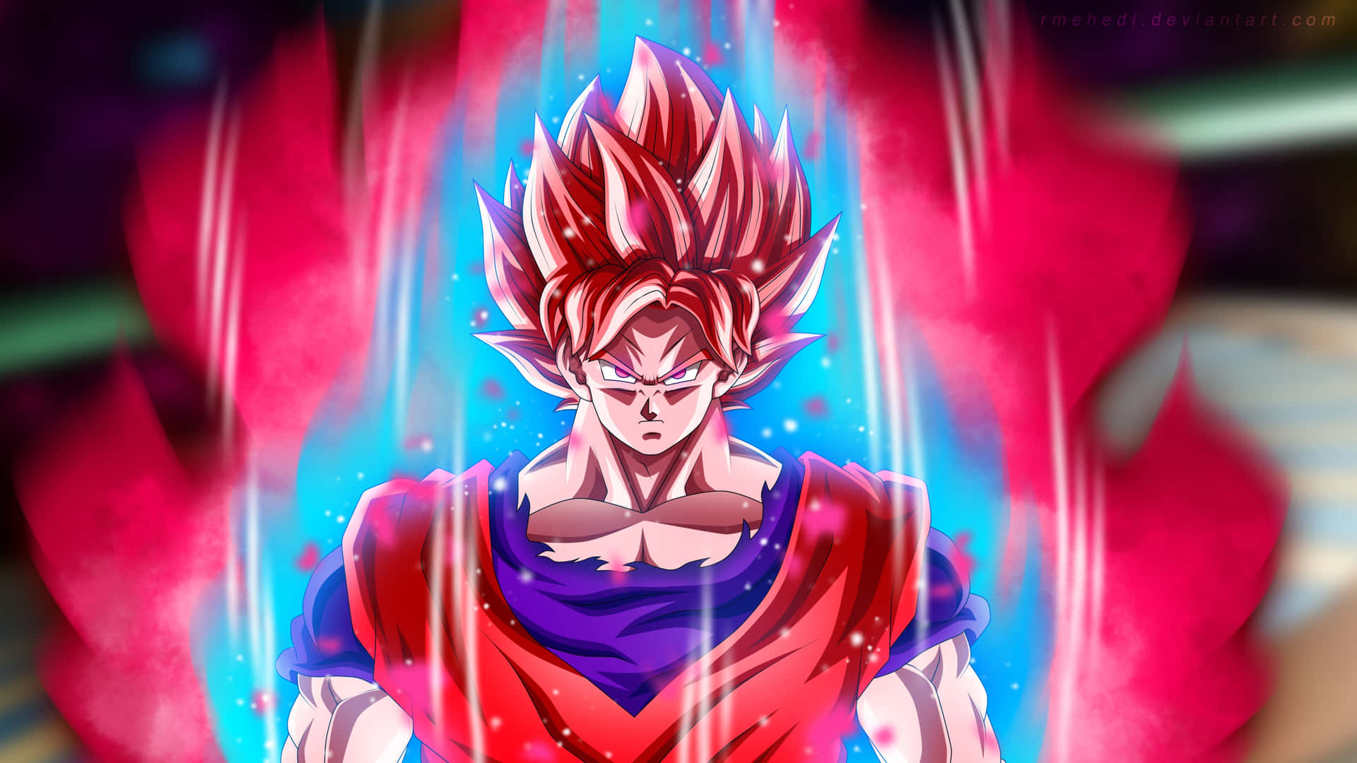 Goku Powers Up To Super Saiyan Level In The Amazing Visuals Of Dragon Ball Z 4k Pc Background