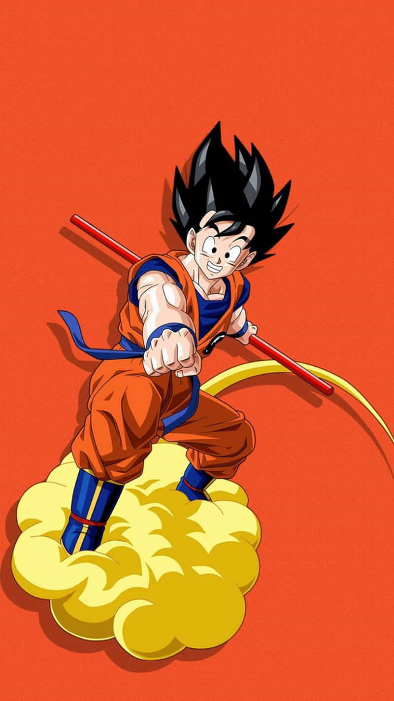 Goku Riding Flying Nimbus