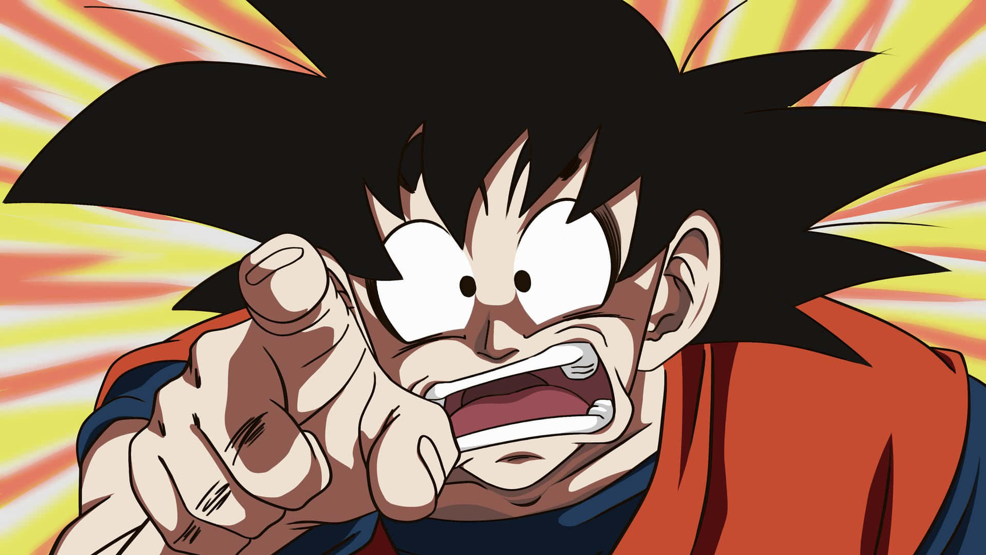 Goku's Got Jokes Background