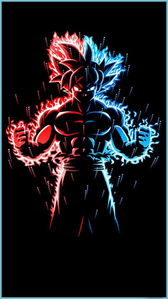 Goku Supreme Unleashes His Legendary Power Background
