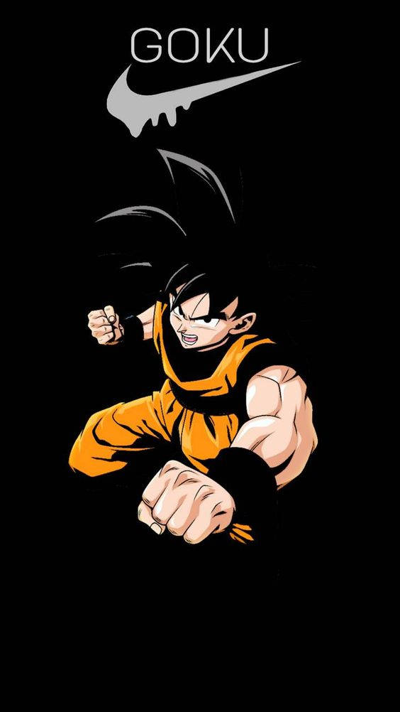 Goku Swag For Nike Background