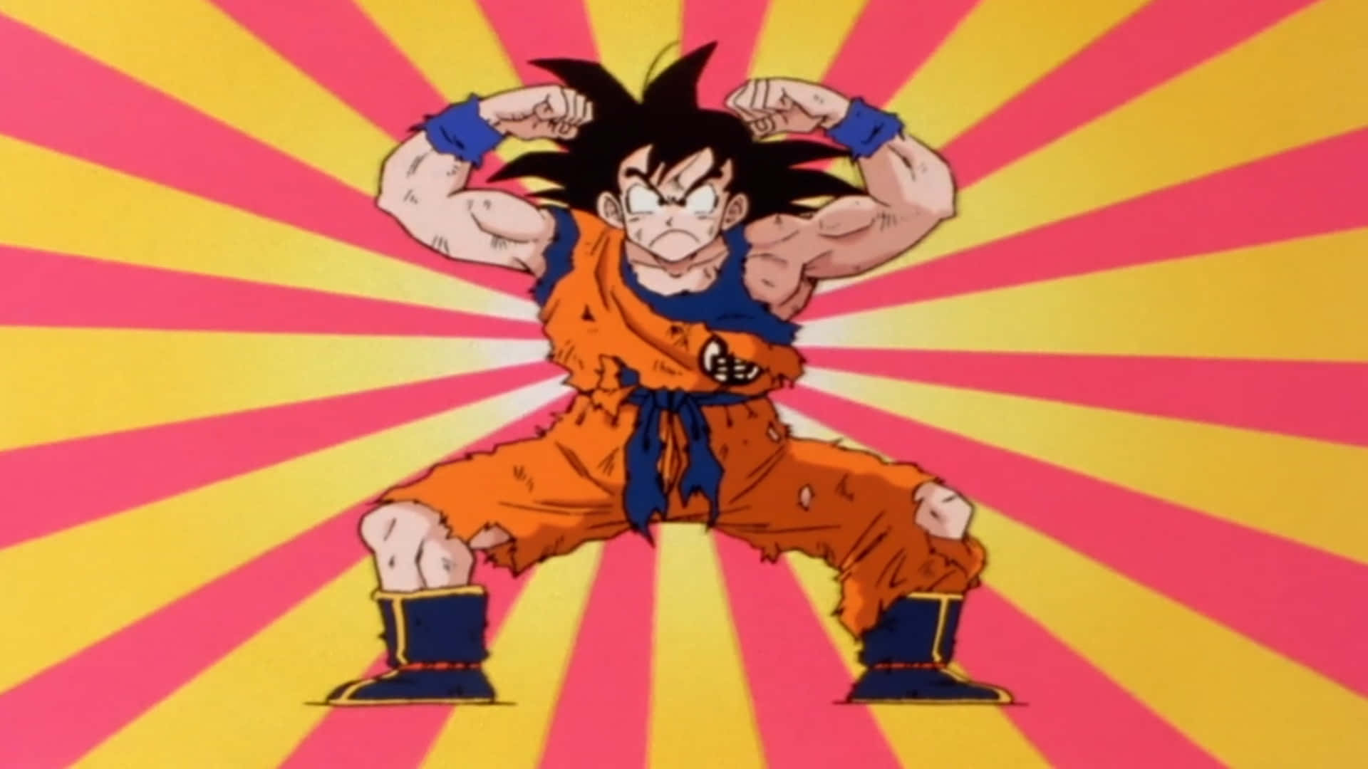 Goku Takes A Tumble Background