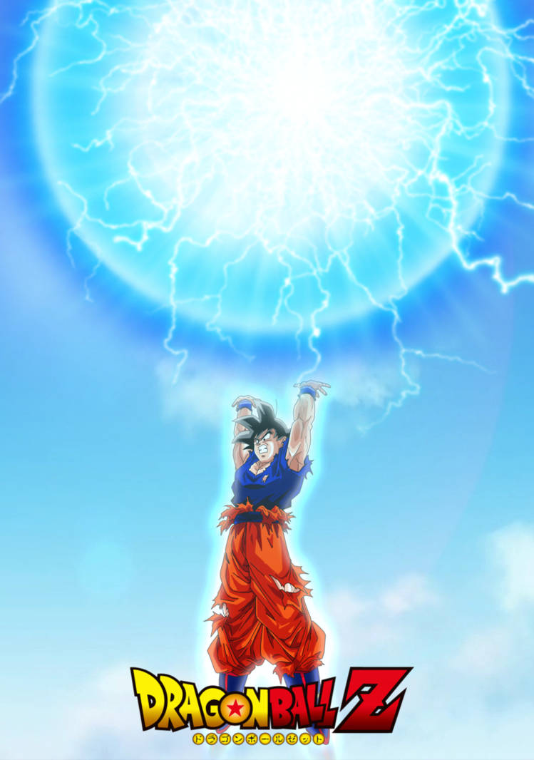 Goku Thunder-like Blue Spirit Bomb