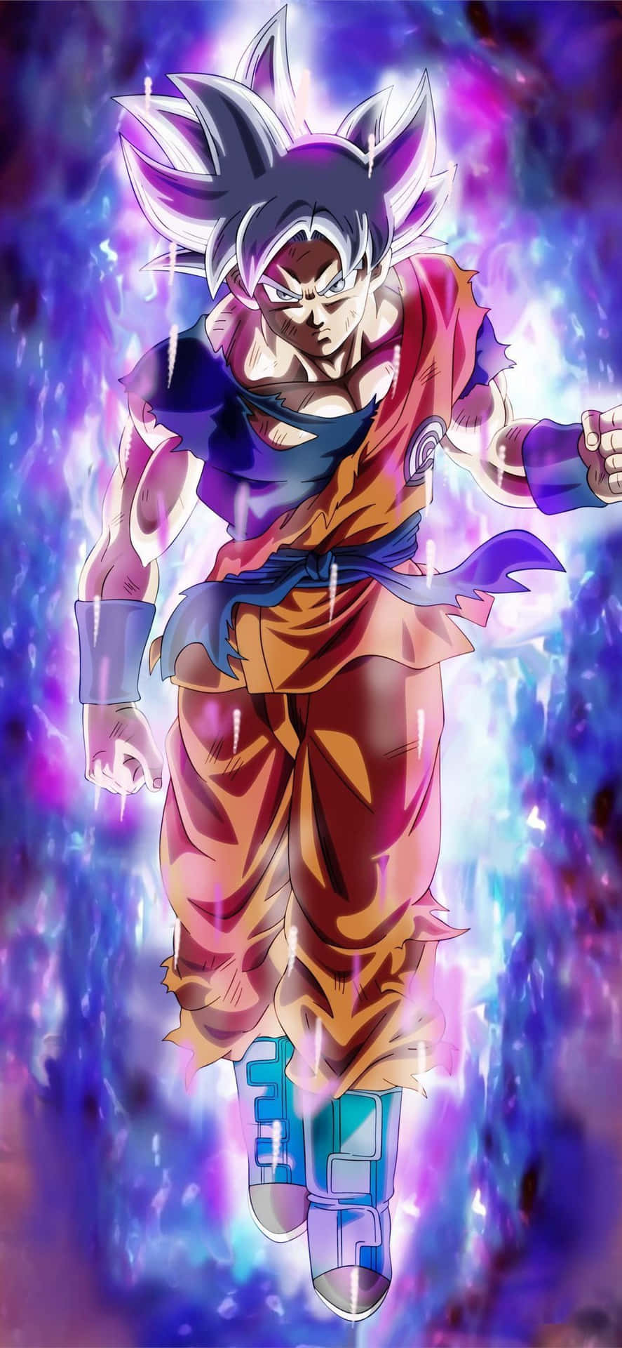 Goku Ultra Instinct Sign Dragon Ball Super Iphone Background