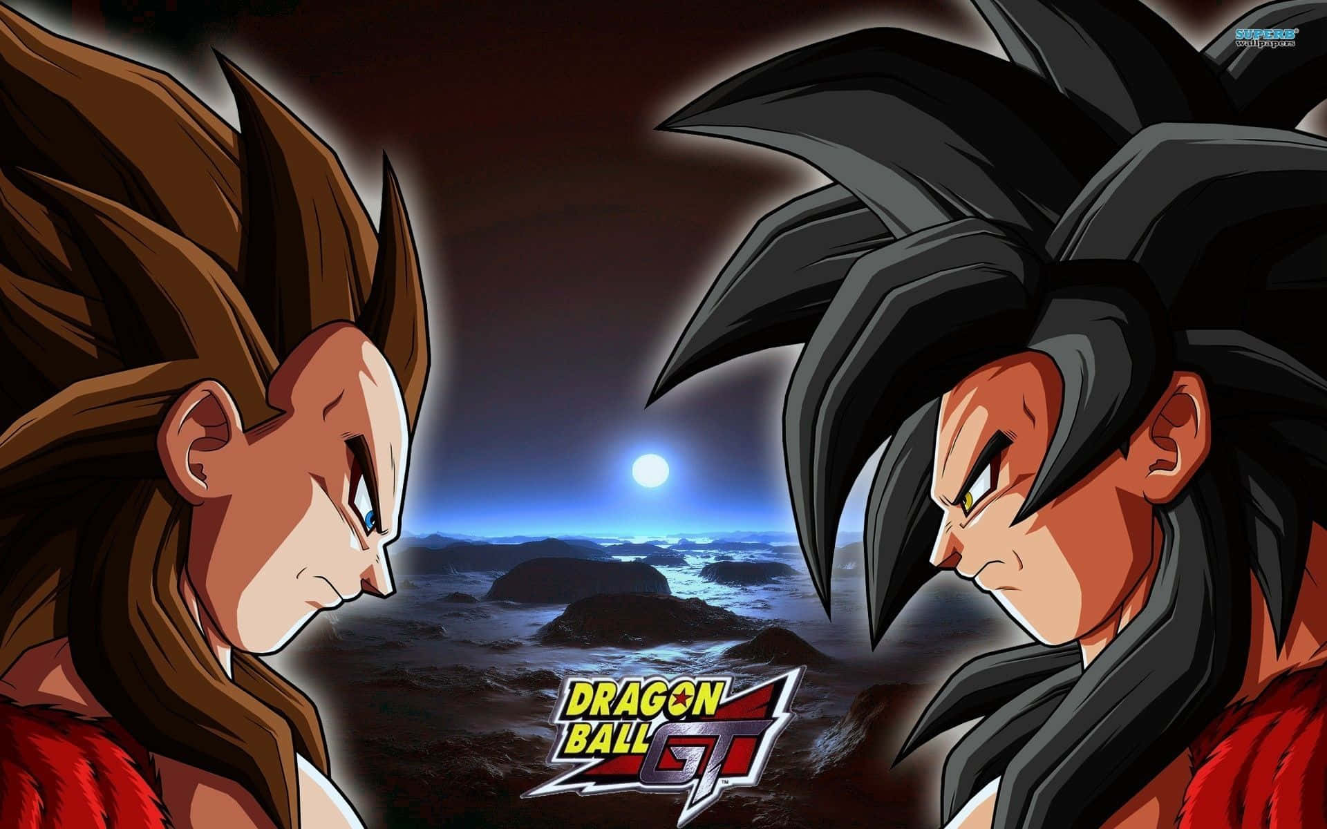 Goku Unleashing All The Power Of The Super Saiyan 4 Transformation. Background
