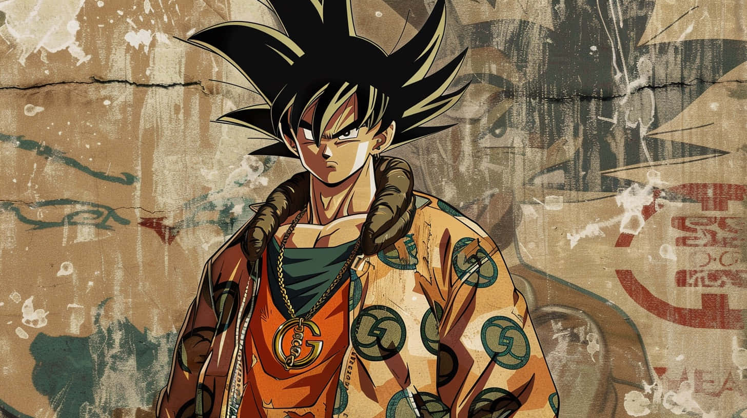 Gokuin Gucci Jacket Background