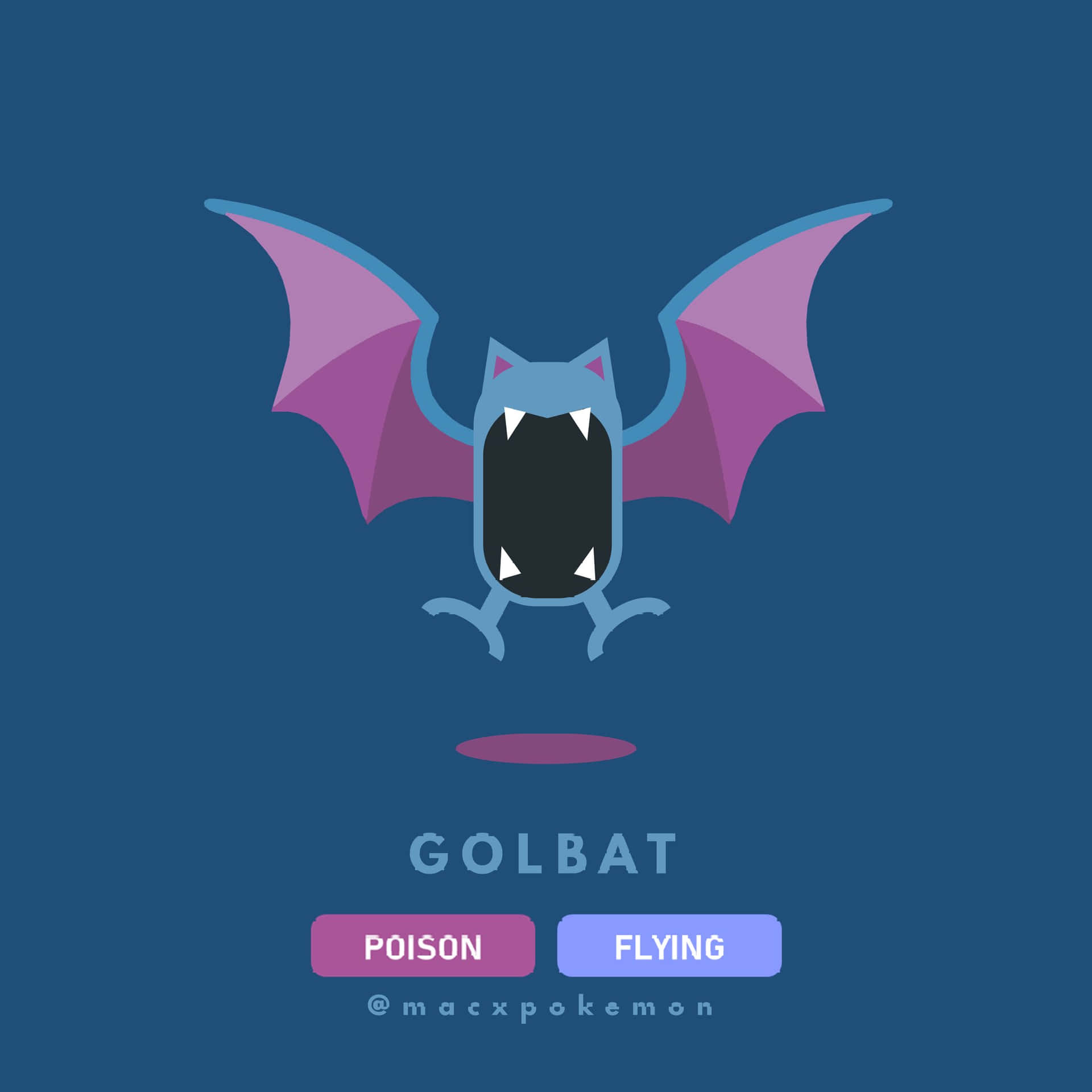Golbat Poison Flying Pokemon