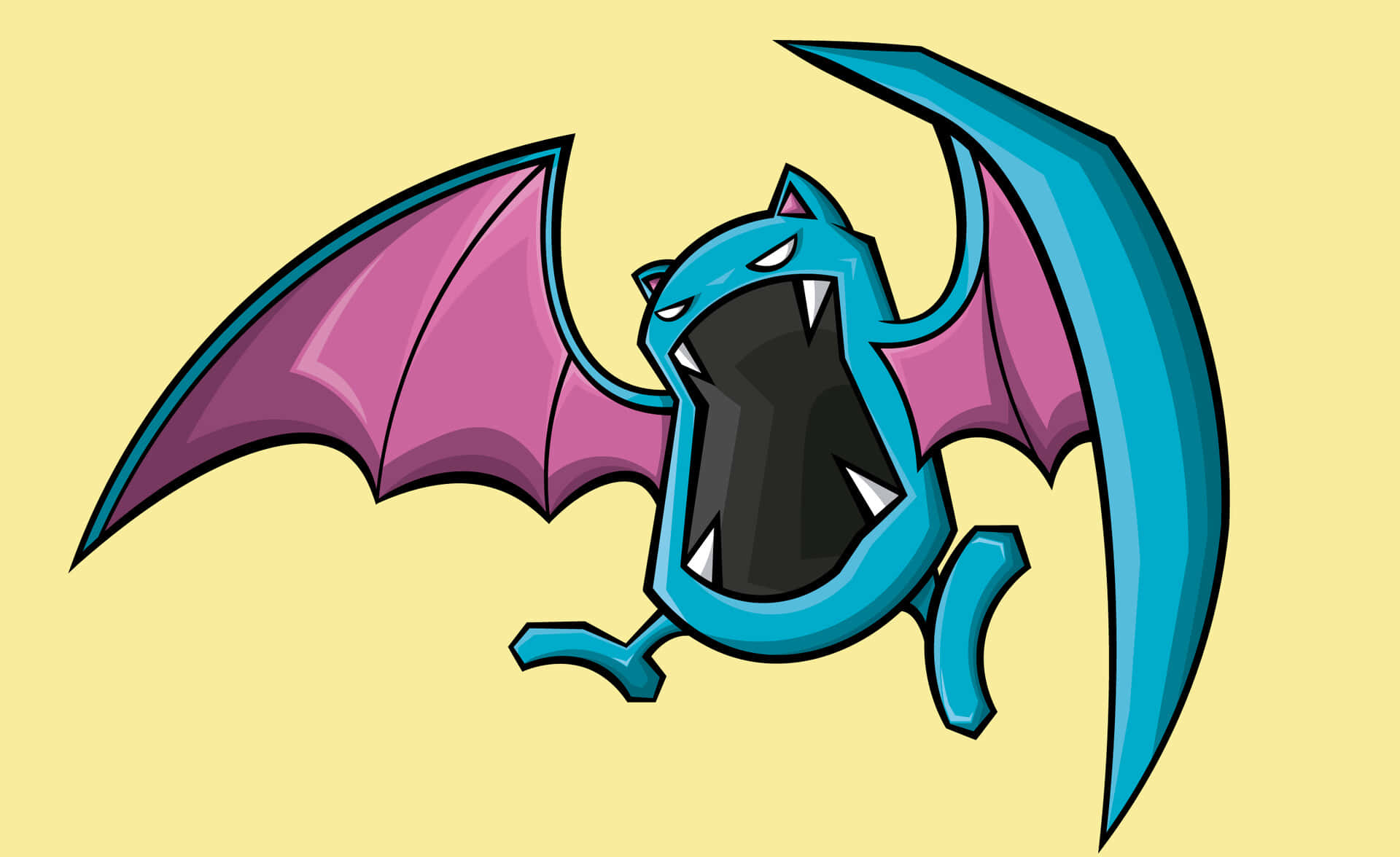 Golbat Pokemon Artwork Background