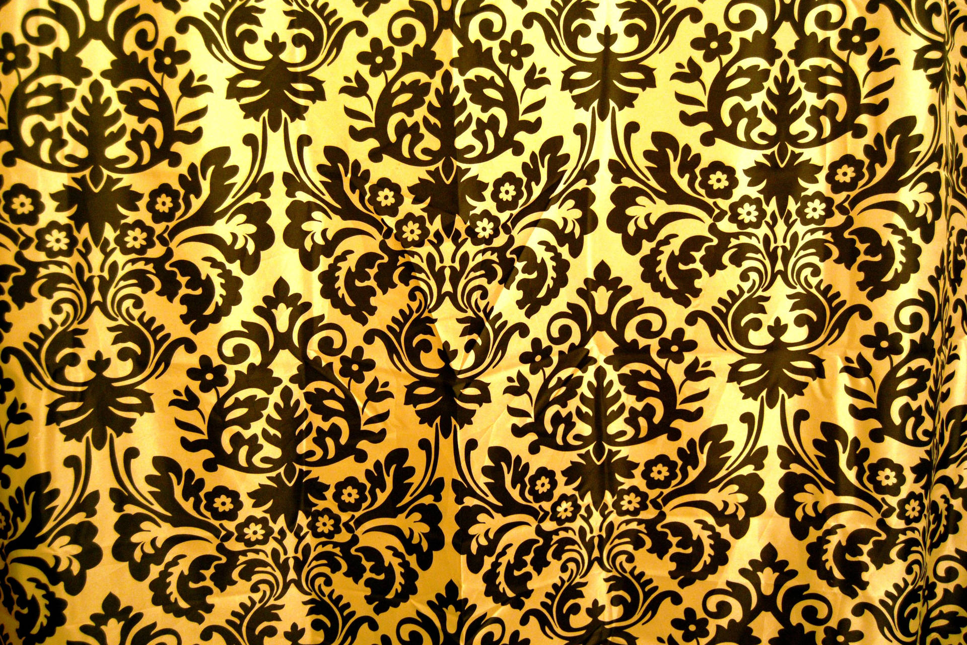 Gold And Black Art Deco Background